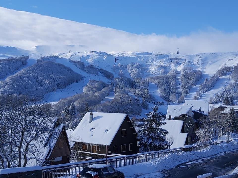 Authentique Chalet Vue Sur Le Lac Et Les Pistes Besse-et-Saint-Anastaise Exterior foto