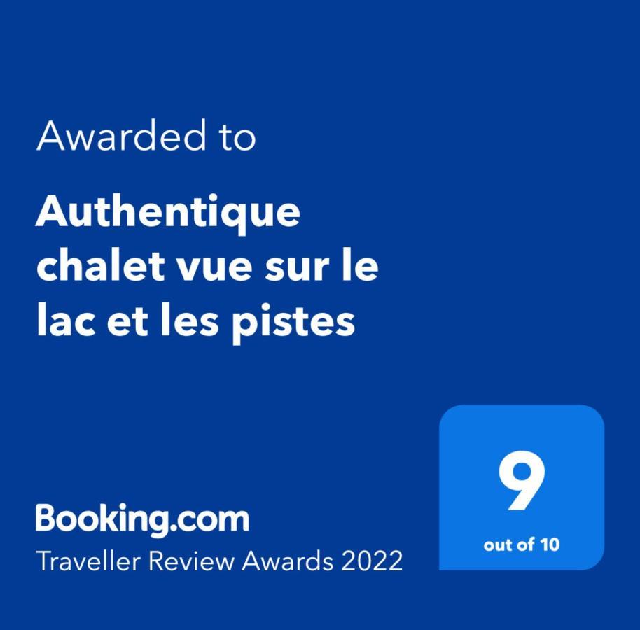Authentique Chalet Vue Sur Le Lac Et Les Pistes Besse-et-Saint-Anastaise Exterior foto